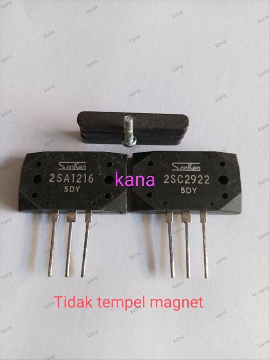 Transistor Sanken 5DY 2SA1216 2SC2922 No 2 | Lazada Indonesia