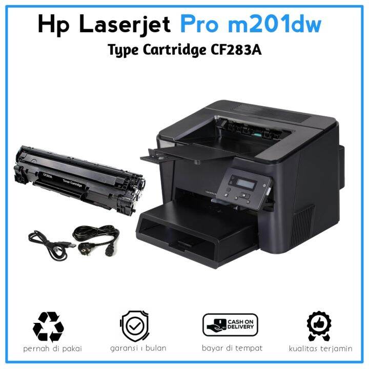 Printer HP LaserJet Pro M201dw Duplex Otomatis Wireless A4 Monochrome