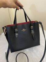 กระเป๋าสะพาย CoachC4084 Mollie Tote 25 In Crossgrain Leather แท้100%