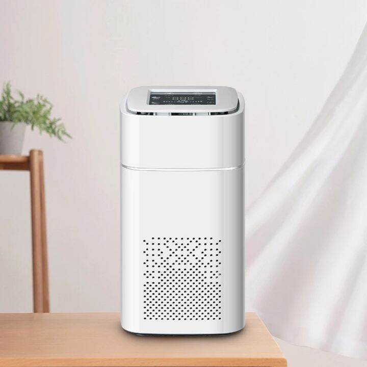HKLE 12V 2.5W Table Top Air Purifier Household Small Table Top Anion