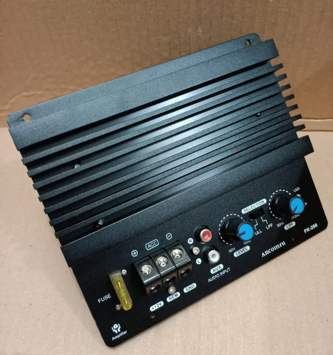 kit modul subwoofer aktif DC 12 volt 600watts power amplifier subwoofer