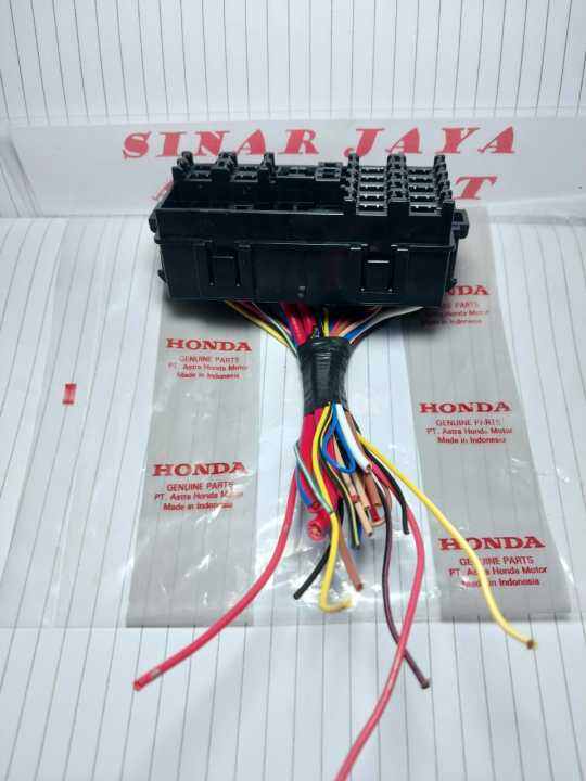 Rumah sekring kabel aki Genio tempat sikring fuse Genio beat LED new