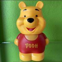 หมีพูห์(Pooh)กระปุกออมสิน  ขนาดสูง 15 ซม. กว้าง 8.5 ซม  (สินค้าพร้อมส่ง)