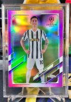 PAULO DYBALA #069/125 ⚽️ การ์ดฟุตบอล Topps Chrome PINK Juventus??