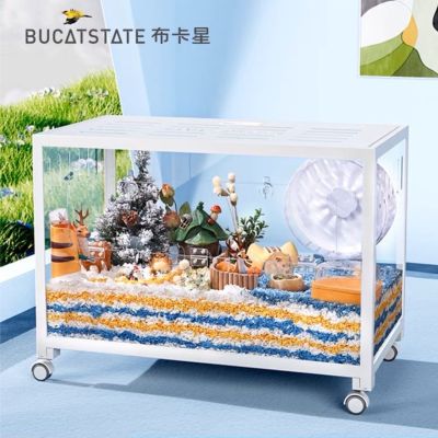 [Bucatstate] กรงอคริลิค 80cm และ 100cm สำหรับแฮมสเตอร์ทุกสายพันธุ์