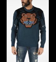 เสื้อ KENZO Tiger Claw Crewneck Sweater  แขนยาว หน้าเสือ สวยมากผสม wool ใส่สบาย หรูหรามากคะ