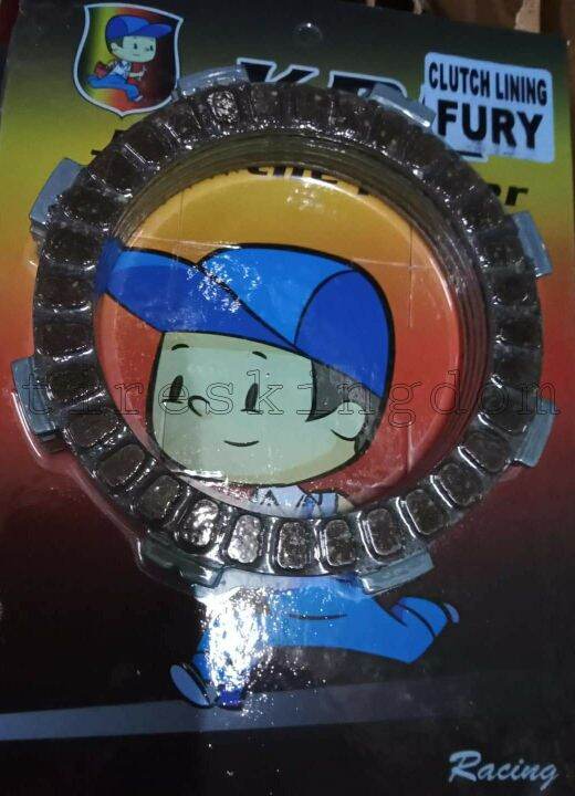 clutch lining fury 125