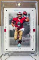 STEVE YOUNG #214/250 ? การ์ดสะสมอเมริกันฟุตบอล NFL ? SP Authentic EXCITEMENT ?? San Francisco 49ers ? HOF