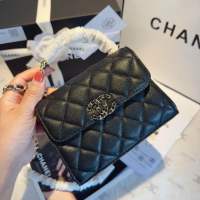 23 KELLY CHANEL BAG BLACK 15 CM PREMIUM’S GIFT