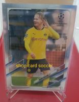 Haaland card soccer base card Topps chrome 2020-21