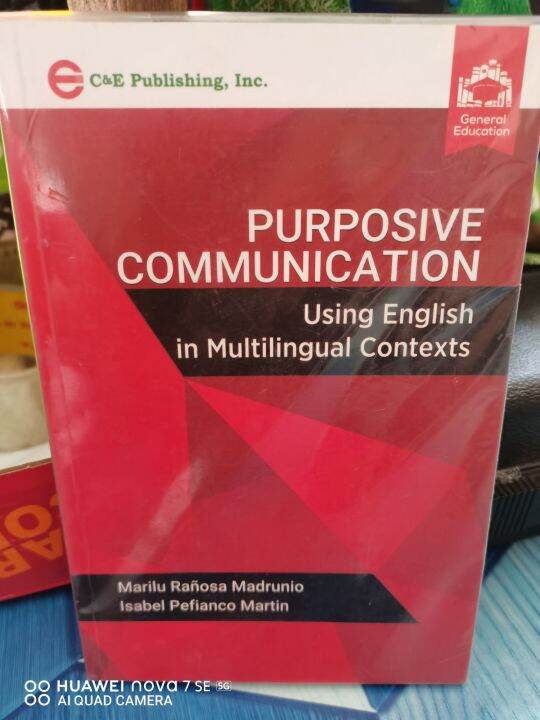 Purposive Communication Using English in Multilingual Contexts, by ...