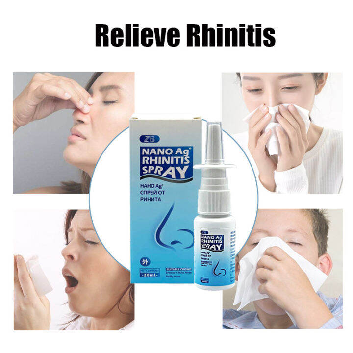 ( Good Effect!!!!)Allergic Rhinitis Nasal Spray 100% Original Chinese ...