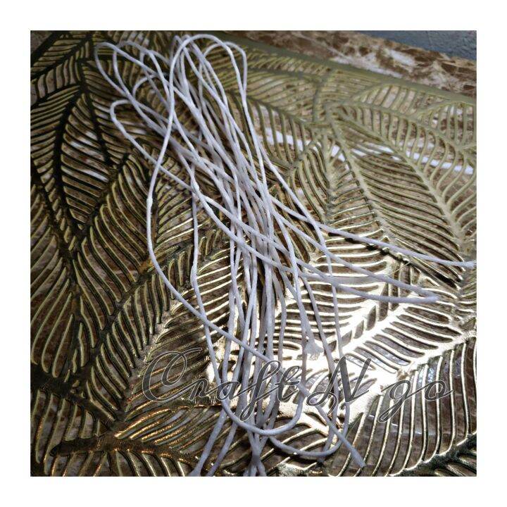 Candle NylonCotton Wick PREWAXED READY (5meters) Lazada PH