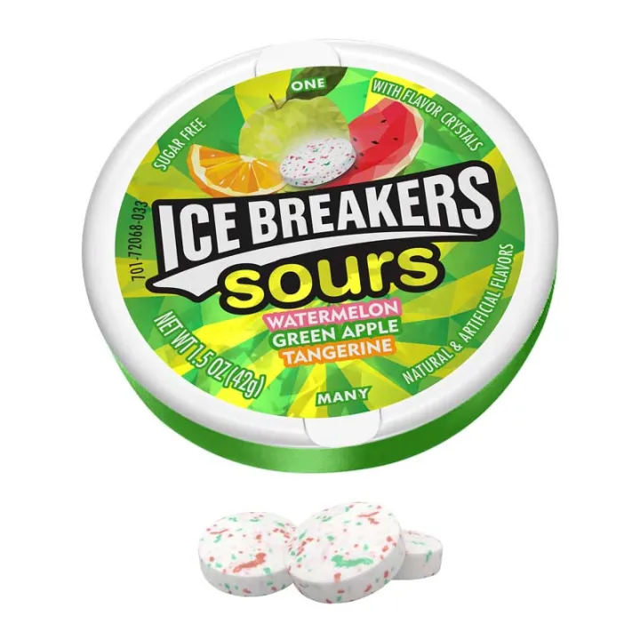 Ice Breakers Fruit Sours Candy 42g Lazada PH