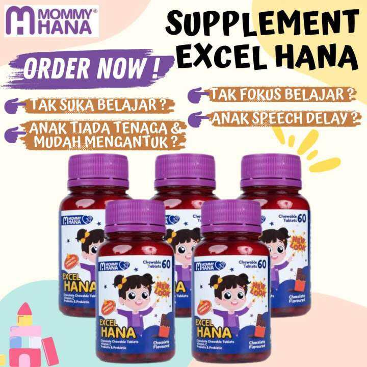 EXCEL HANA BY MOMMYHANA PRODUK MINDA NO1 MALAYSIA | Lazada