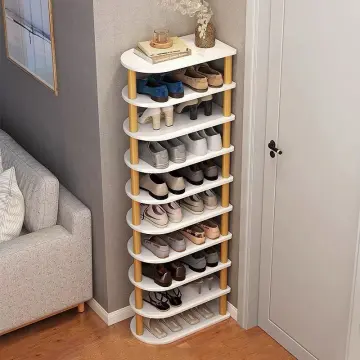 Small Narrow Shoe Shelf Multi-Layer Living Room Shoe Rack Space