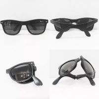 แว่นกันแดด polarized แว่นกันแสงuv แว่นกันแดดพับได้ 360° สำหรับ ผู้ชาย