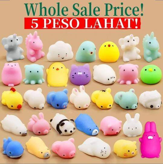 Cute Mini Animal Squishy Toys Squeeze Ball Toys Fidget Toys Pinch