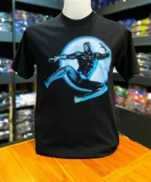 เสื้อMarvel ลิขสิทธิ์แท้ ลาย แบล็คแพนเธอร์ สีดำ (MVX-129)