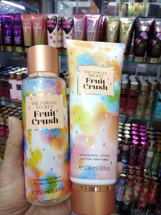 fruit-2ชิ้น-โลชั่น1ขนาด-236ml-น้ำหอม1-ขนาด250ml-victoria-s-secret-น้ำหอมวิคตอเรีย-set-คู่-น้ำหอมและโลชั่น