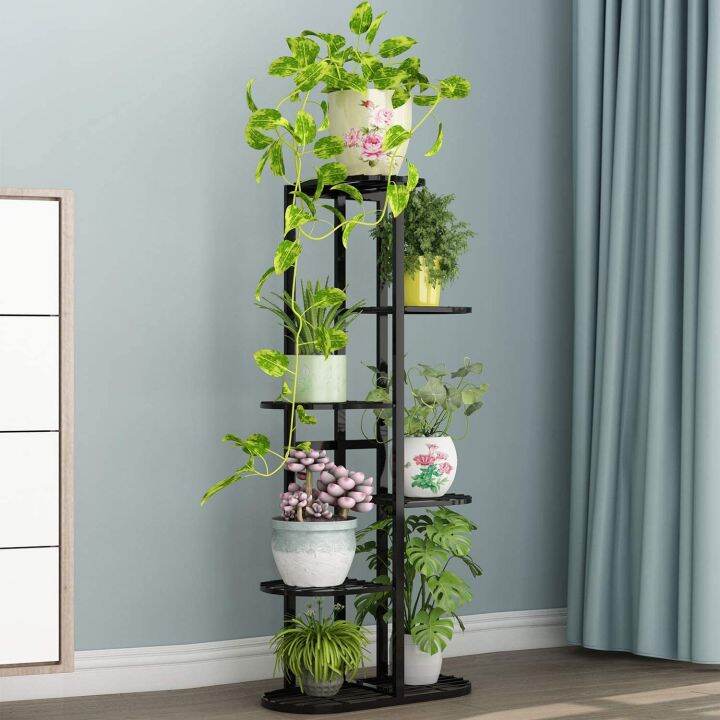 【Same day delivery】DML 4/5/6 Tier Iron Flower Stand Flower Racks Flower ...