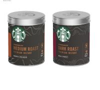 Starbucks Medium Dark Roast Tin Premium Instant Coffee (90 g)