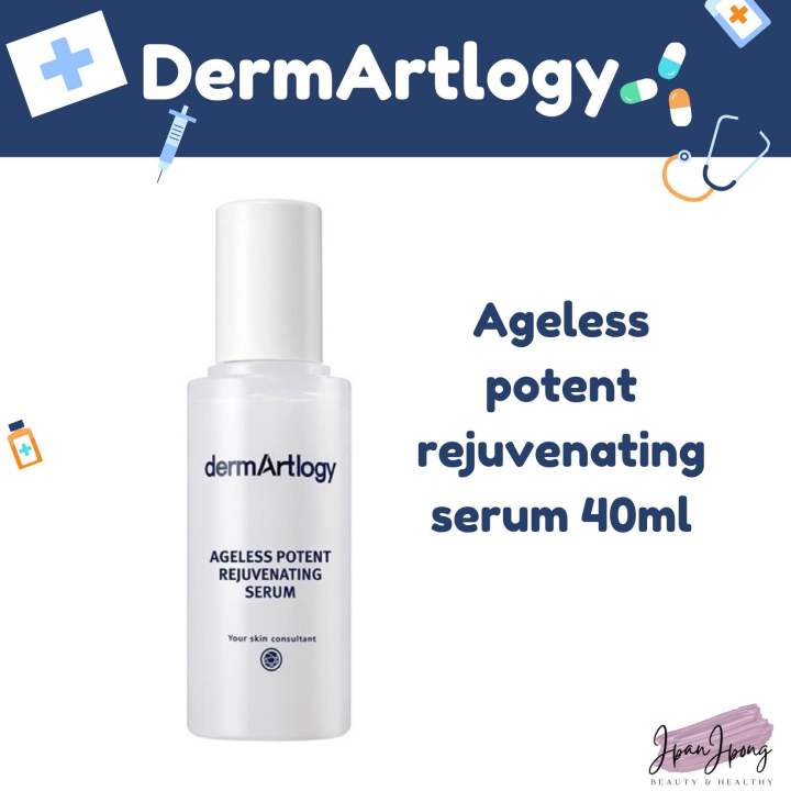 🔥พร้อมส่ง/ของแท้🌟 Dermartlogy Ageless potent rejuvenate serum 40ml exp.2026