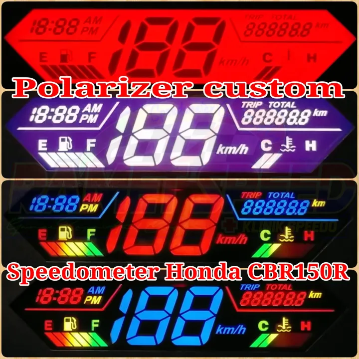 Polarizer speedometer Honda CBR150R polaris speedometer honda cbr150r