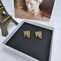 Alexander Wang Stud Earrings ต่างหู WANG แนววินเทจ อะไหล่ทองรมดำ งานสวย ภาพถ่ายงานจริง แนะนำเลยขายดีสุด