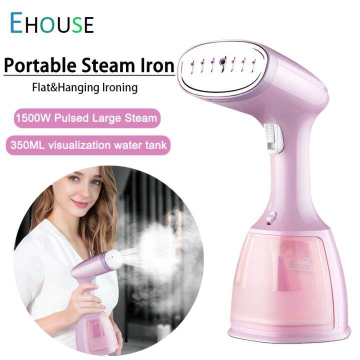 Micro Steam Iron Household Handheld Portable Mini Steam Ironing Machine Garment Steamer Flat