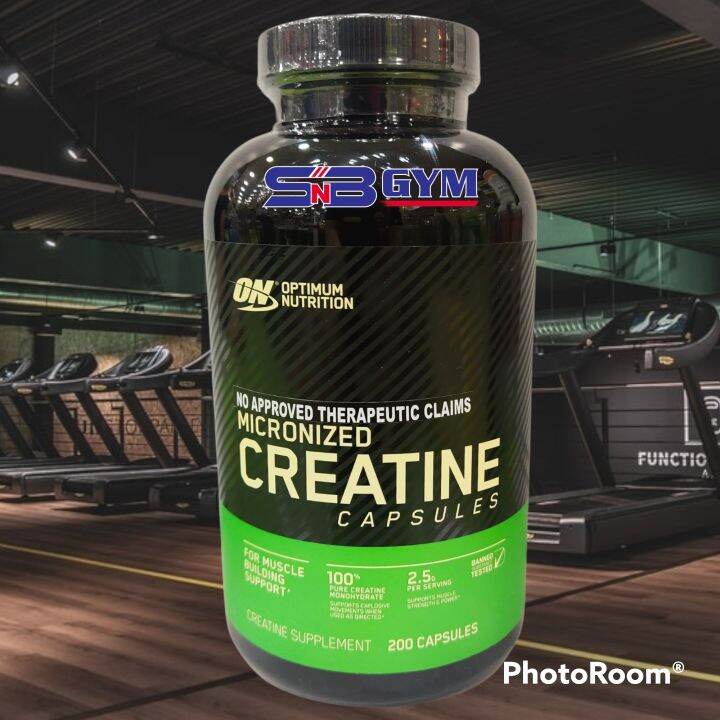 Optimum Nutrition Micronized Creatine 200 Capsules. | Lazada PH