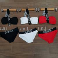 New ชุดบิกินี่ Bikini ใส่ว่ายน้ำ [มีกล่อง] พร้อมส่ง