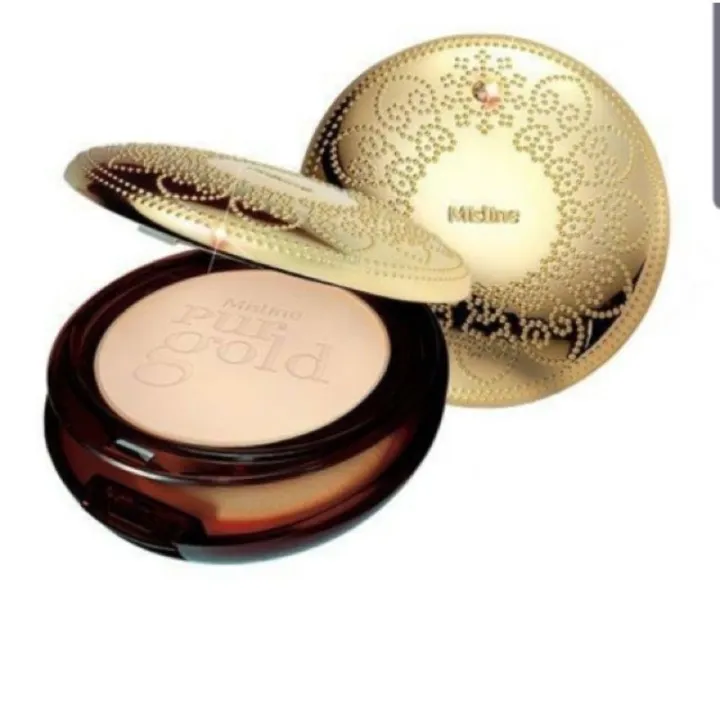 Mistine Number 1 Pur Gold Super Powder SPF 25 PA++ ปริมาณ 10 g. แป้ง