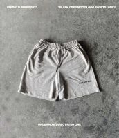 Blank Grey Mood Grey Logo Shorts Unisex Free size กางเกงขาสั้นชายหญิง