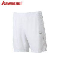 KAWASAKI เสื้อแบดมินตันรุ่นใหม่2023กางเกงกีฬาขาสั้นแบบถักสำหรับผู้ชายและผู้หญิงระบายอากาศได้ดีแห้งเร็วทรงหลวม