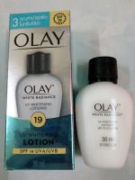 Olay โอเลย์​ ไวท์​ เรเดียนช์ UV.ไวท์เทนนิ่งโลชั่น​ SPF 19  30​ ม.ล