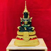 พระแก้วมรกต (ฤดูร้อน) ลงสีน้ำทอง หน้าตัก 5 นิ้ว สูง 28 cm งานพรีเมี่ยม เกรด AAA งานจริงสวยงามมาก