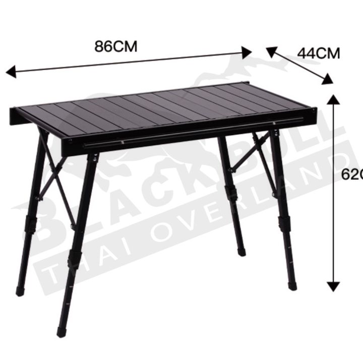 โต๊ะ-igt-โต๊ะอลูมิเนียมพับได้รูปแบบ-igt-วางเตาแก๊ส-เตาถ่านย่าง-ขาโต๊ะปรับยืดหดได้อิสระ
