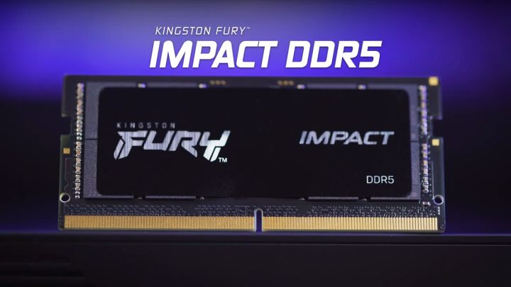 Kingston FURY Impact DDR5 SODIMM Memory – 8GB-64GB/6400MT/s