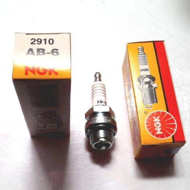 GENUINE "NGK" AB6 (OVERSIZED SERIES) CATEGORY SPARK PLUG FOR