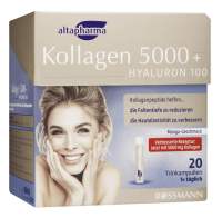 Altapharma Kollagen Hyaluron อัลทาฟาม่า คอลลาเจน ไฮยาลูรอน คอลลาเจนผิวใสกระจ่าง เติมเต็มริ้วรอย หมองคล้ำ ออร่า คอลลาเจนแบบน้ำ