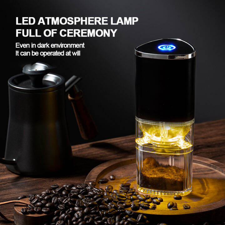 Electric Coffee Grinder Automatic Portable Coffee Maker Machine
