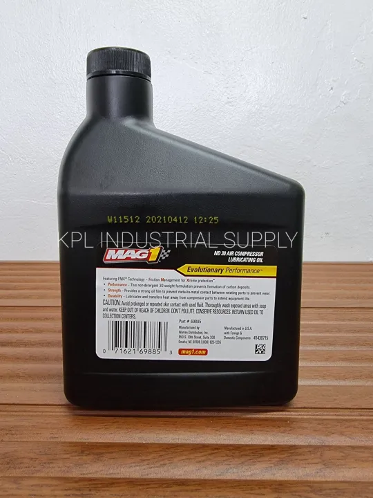 Air compressor oil mag1 made in USA 475ml Lazada PH