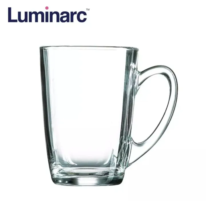 LUMINARC NEW MORNING SET OF 6 320ML COFFEE MUG MICROWAVABLE AND OVEN