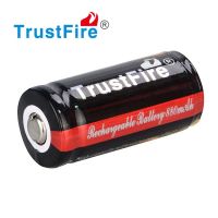 Trustfire 16340 3.7V 880mah ถ่านชาร์จ16340 ถ่านชาร์จTrustfire 16340 3.7V แบบมีวงจร