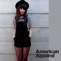 จั๊มสูทขาสั้น American Apparel