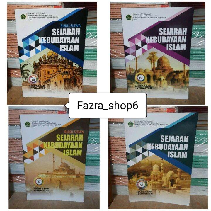 Buku Siswa Pelajaran Sejarah Kebudayaan Islam SKI MI Kelas 3 4 5 6 ...