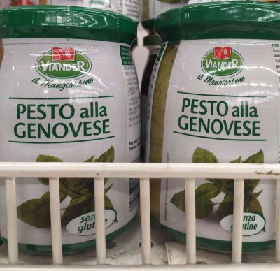 #สินค้าใหม่ ส่งฟรี## Viander Pesto alla Genovese เวียนเกอร์ เพสโต้ซอส520g*1ขวด