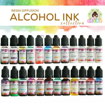 26 Colors DIY Alcohol Ink Set Resin Diffusion Pigment Alcohol Ink