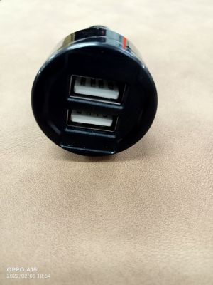 ที่ชาร์จ USB สำหรับใช้ในรถไฟ 12v ออก 5v 2ช่องUSB